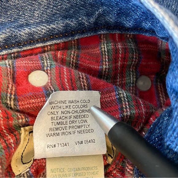 LL Bean Flannel Lined Women’s Jeans 16R – Relaxed Fit – Blue – 100% Cotton - Picture 4 of 11
